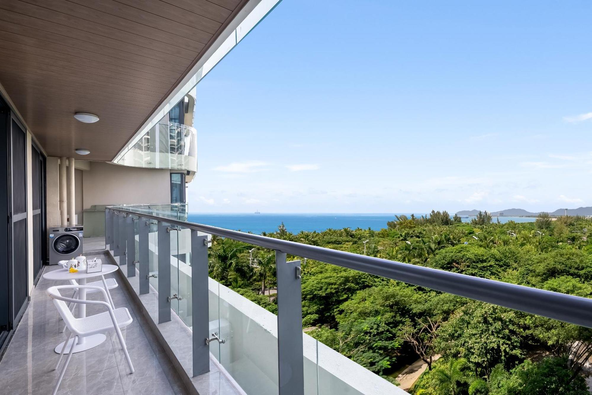 Puhai Sea View Apt By Hailan Tour At Sanya Yazhou Bay#Only 100 Meters To Beach And Sea Swimming Area Экстерьер фото