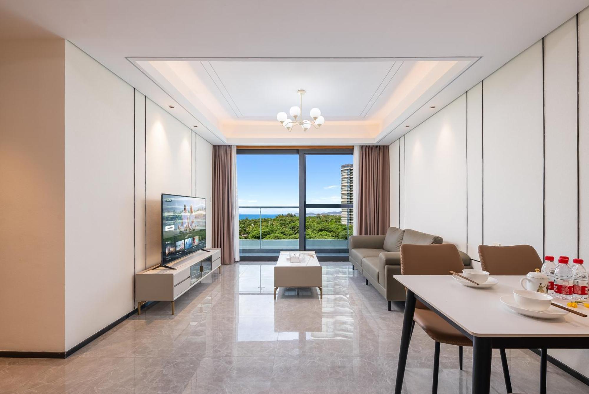 Puhai Sea View Apt By Hailan Tour At Sanya Yazhou Bay#Only 100 Meters To Beach And Sea Swimming Area Экстерьер фото