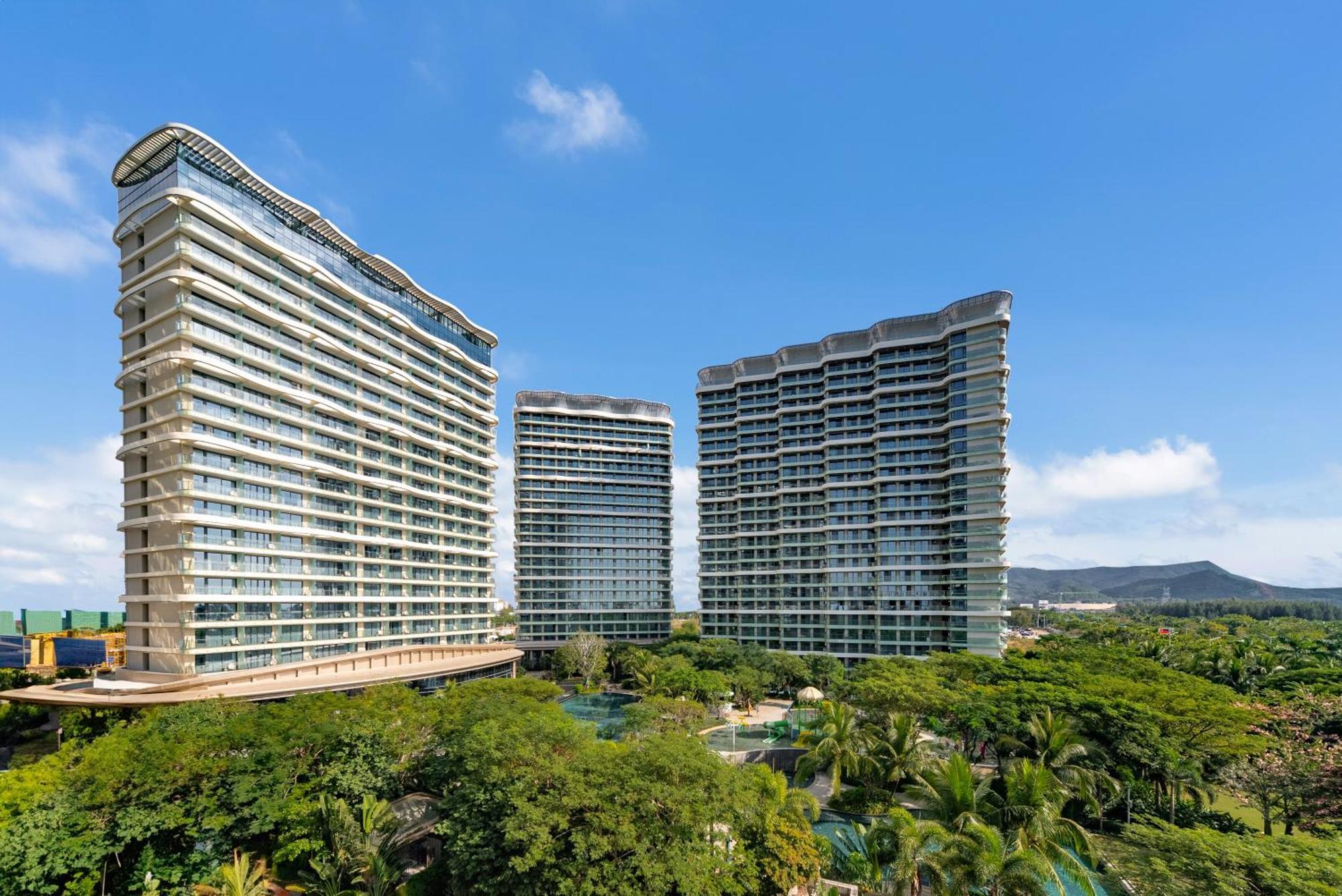 Puhai Sea View Apt By Hailan Tour At Sanya Yazhou Bay#Only 100 Meters To Beach And Sea Swimming Area Экстерьер фото