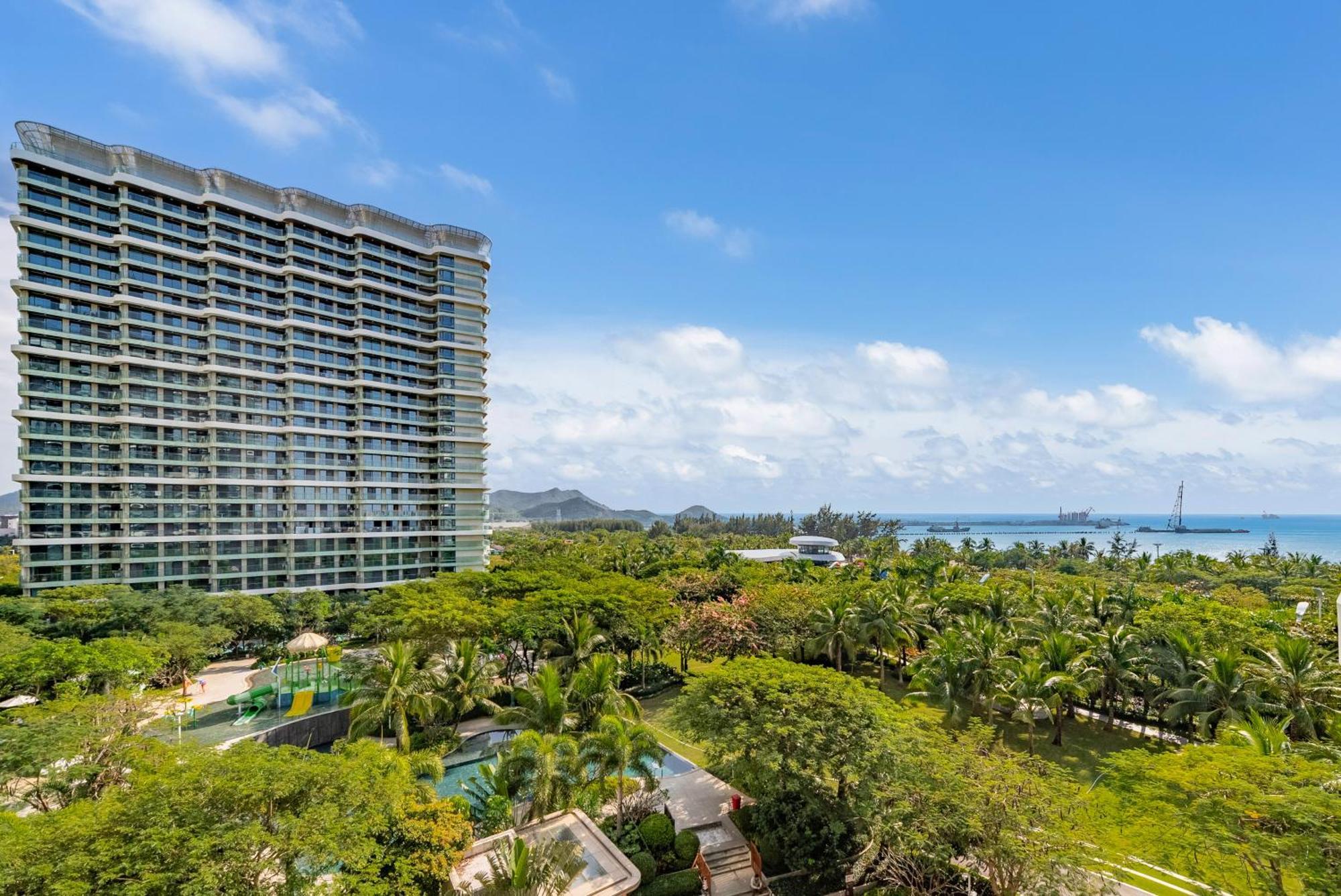 Puhai Sea View Apt By Hailan Tour At Sanya Yazhou Bay#Only 100 Meters To Beach And Sea Swimming Area Экстерьер фото