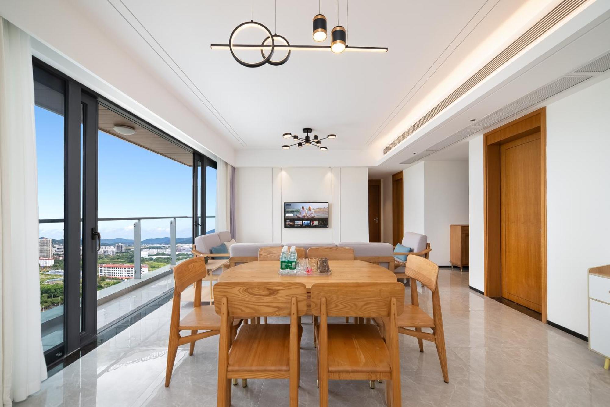 Puhai Sea View Apt By Hailan Tour At Sanya Yazhou Bay#Only 100 Meters To Beach And Sea Swimming Area Экстерьер фото