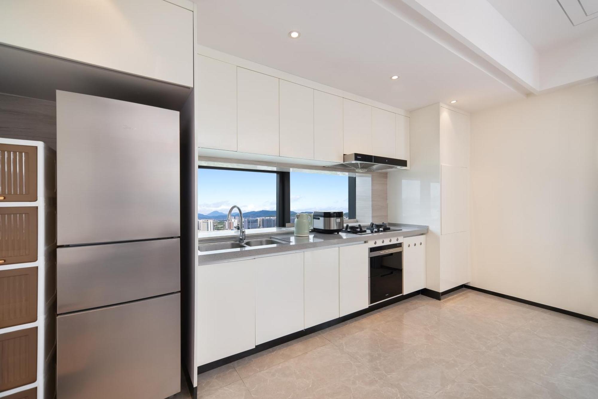 Puhai Sea View Apt By Hailan Tour At Sanya Yazhou Bay#Only 100 Meters To Beach And Sea Swimming Area Экстерьер фото