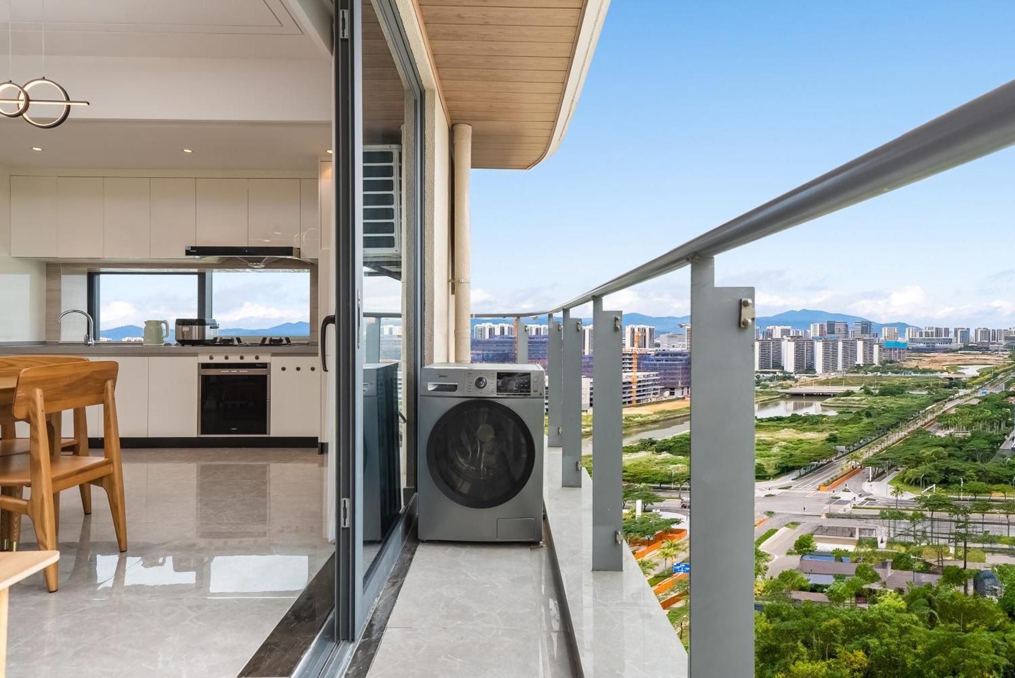 Puhai Sea View Apt By Hailan Tour At Sanya Yazhou Bay#Only 100 Meters To Beach And Sea Swimming Area Экстерьер фото