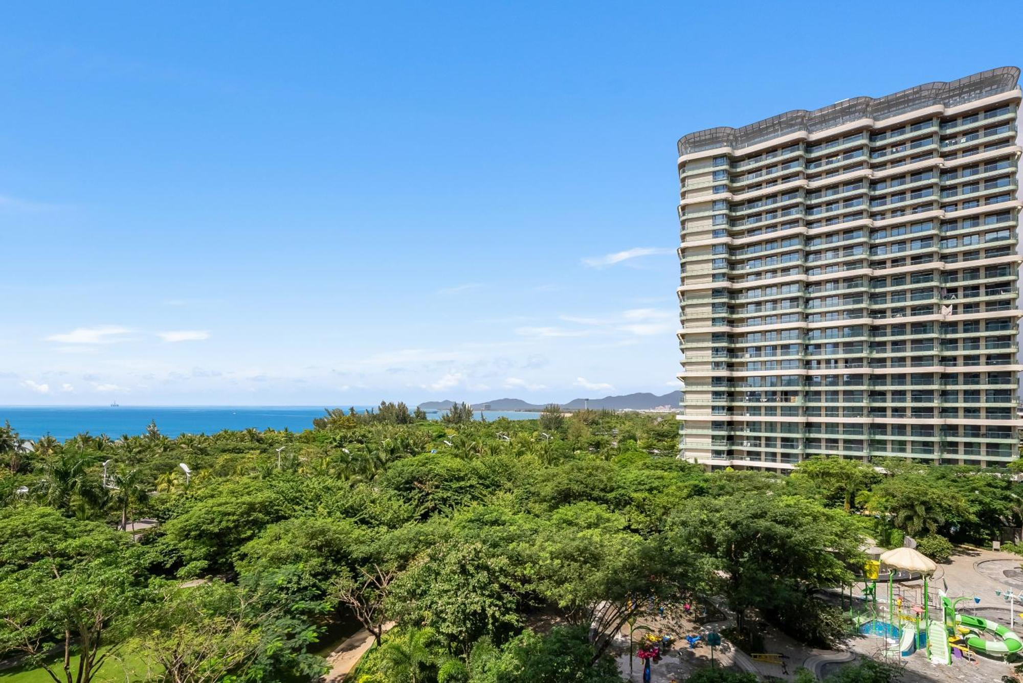 Puhai Sea View Apt By Hailan Tour At Sanya Yazhou Bay#Only 100 Meters To Beach And Sea Swimming Area Экстерьер фото