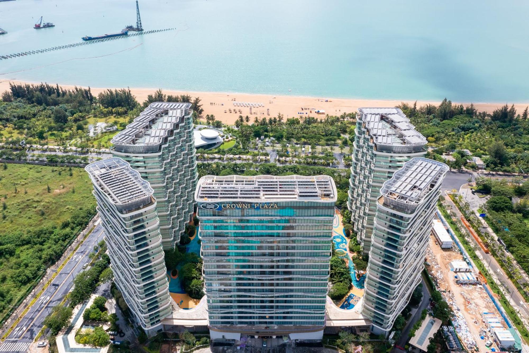 Puhai Sea View Apt By Hailan Tour At Sanya Yazhou Bay#Only 100 Meters To Beach And Sea Swimming Area Экстерьер фото