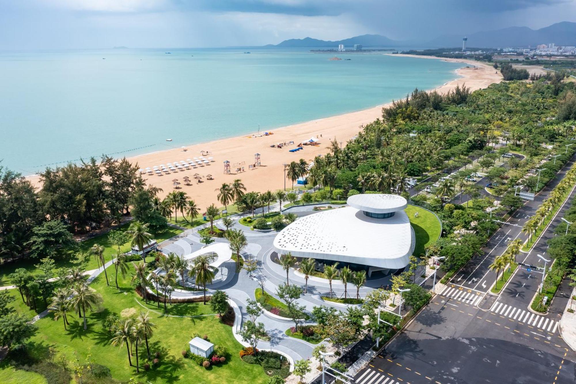 Puhai Sea View Apt By Hailan Tour At Sanya Yazhou Bay#Only 100 Meters To Beach And Sea Swimming Area Экстерьер фото